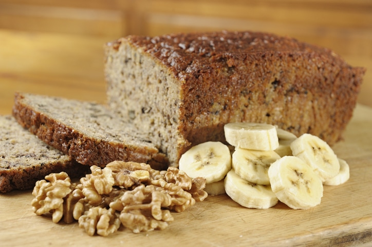 Try this banana walnut bread recipe.