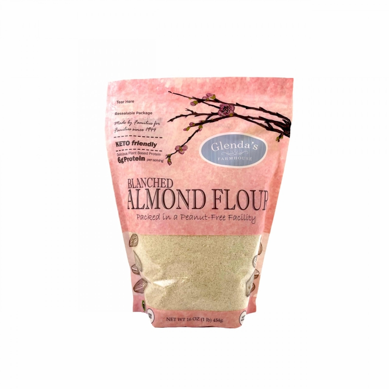 blanched almond flour package