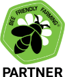 Bee friendly farming partner logo