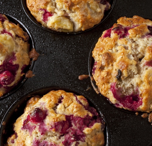 Cranberry Walnut Muffin Tops - Jellibean Journals