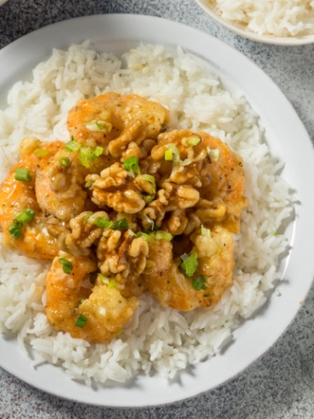 Healthy Honey Walnut Shrimp Recipe